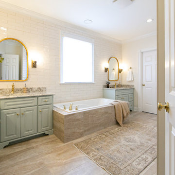 Travertine Bathroom Reno
