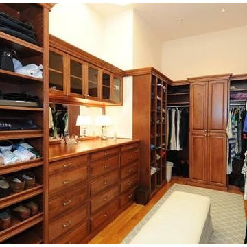 Wood Closet Storage