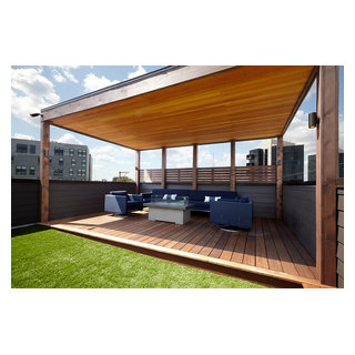 Logan Square Rooftop Deck - Contemporary - Deck - Chicago - by Chicago ...