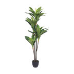 60" Real Touch Dracaena X 5 W/68 Lvs In