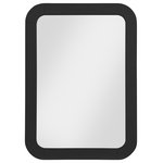 Meridian Furniture - Artisto Mirror, Black - Make organizing a stylish affair when you bring home this Artisto mirror. This beautiful mirror features an elegantly eye-catching design with its rich wood veneer black finish.