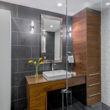 A concrete application to a Waltham kitchen renovation