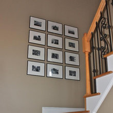 Picture frame wall