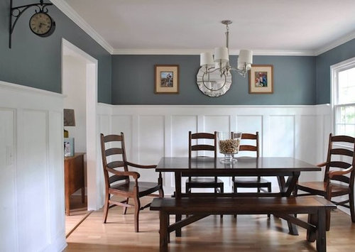 Dining Room Wainscoting Board And, How Tall Should Wainscoting Be In A Dining Room