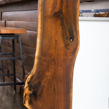 Black Walnut Live-edge Wood Countertops
