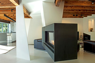 Inspiration for a modern living room remodel in San Francisco