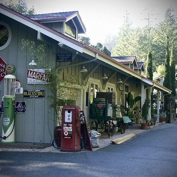 TRAIN DEPOT STYLE GUEST HOUSE IN SANTA CRUZ MOUNTAINS