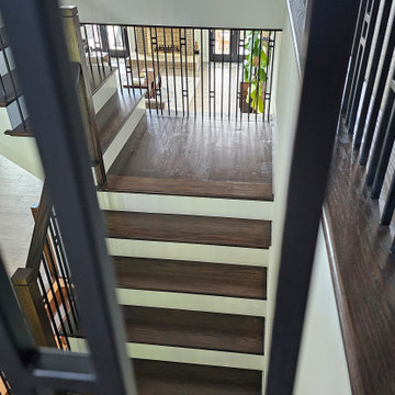 Project #109 | U-Shaped Stairs in Countryside Retreat