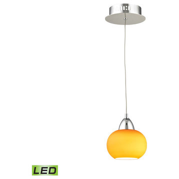 Ciotola 1-Light LED Pendant, LCA401-8-15