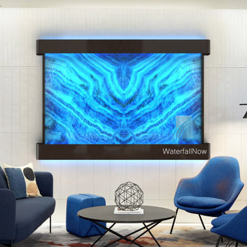 Custom Waterfalls Waterwalls Fountains Reflecting Pools Bubblers Water Features