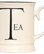 Fairmont and Main Script Kitchen Tankard Mugs, Set of 4, Tea