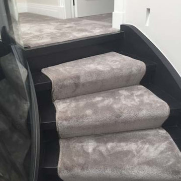 Installing Carpet to Stairs in West London