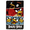 Angry Birds Plush Bedding Set Bold Color Blanket Sheets