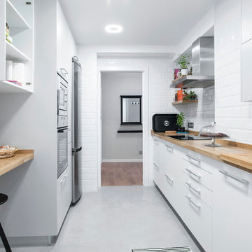 REFORMA DE PISO EN A CORUÑA - VIVIENDA DE ESTILO ESCANDINAVO