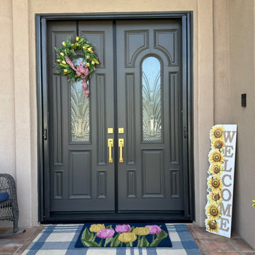 French Door StowAway Retractable Screens