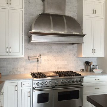 Installed Custom Range Hoods
