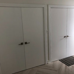 Private Residence - Arvika Polar White Apartment - Interior Doors