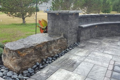 Example of a patio design in New York