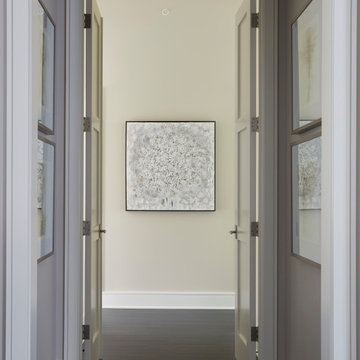 Contemporary Art Frames the View to Master Suite
