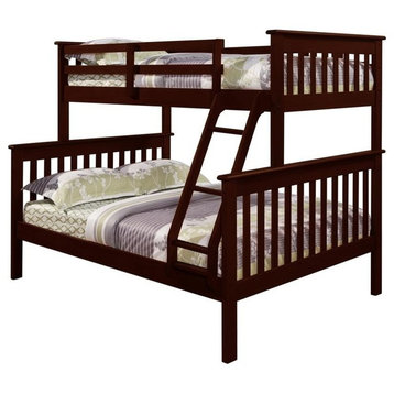 Twin/Full Mission Bunk Bed, Drawers Or Trundle Not Included