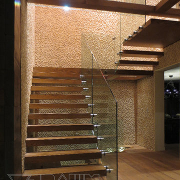 Standoff Glass Railing system