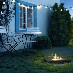 Hotel Fireplace (Bio) - Outdoor Fireplaces