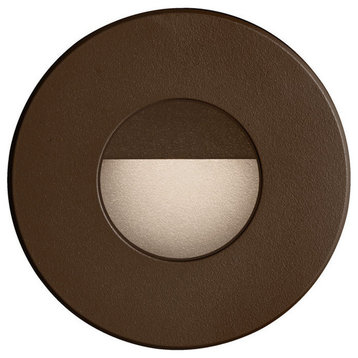 Bronze Round In/Outdoor 3W Led Wall Ligh