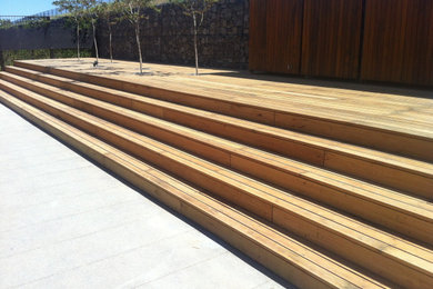 This is an example of an industrial deck in Brisbane.