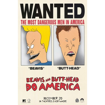 Beavis And Butthead Do America Print