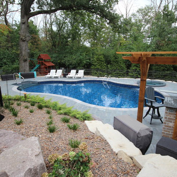 Mountain Lake Steel Vinyl Liner
