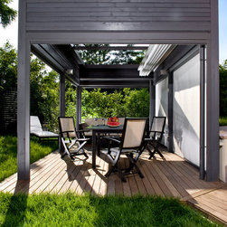 Corradi Pergola Shade Structures - Prefab Studios