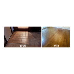 4" Site-Finished Red Oak Floors - Hardwood Flooring