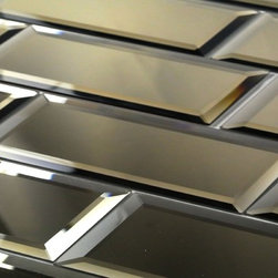 Reflections Glass Mirror Beveled Back Splash Wall Tile - Anaheim, CA - Wall And Floor Tile