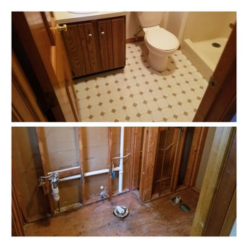 Kitchen & bath demolition for new homeowner