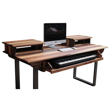 Studio Desk for Audio / Video / Film / Graphic Design, Medium 61key / 72w X 32d