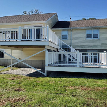 Deck Construction on Hillside Rd, Braintree