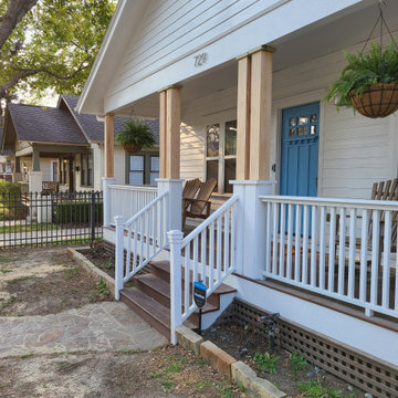 Heights Porch Facelift in Natural Cypress