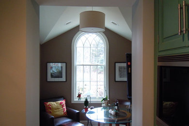 Inspiration for a timeless family room remodel in Philadelphia