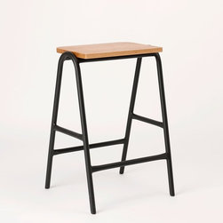 Hurdle High Stool - Outdoor Footstools And Ottomans