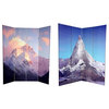 6 ft. Tall Double Sided Matterhorn & Everest