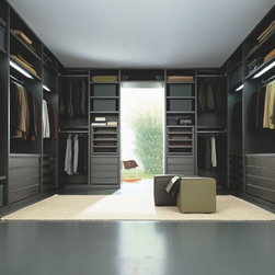 Poliform - Senzafine Walk-In Closet - Storage and Organisation