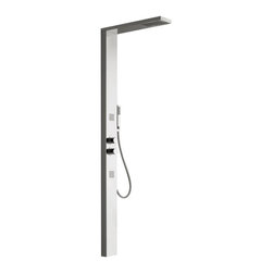 Aquabrass - Aquabrass Mon Amour Thermostatic Shower Column Polished Stainless - Shower Panels And Columns