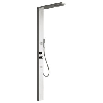 Aquabrass Mon Amour Thermostatic Shower Column Polished Stainless