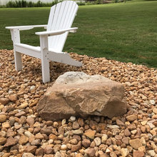 my firepit rock garden project
