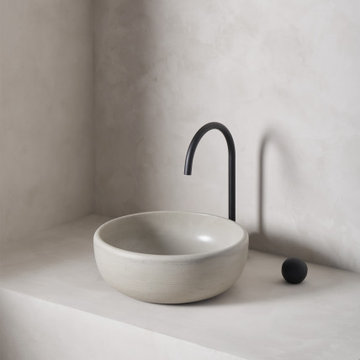 Bōl Collection - Sculptural Bowl Washbasins with Japandi Influences