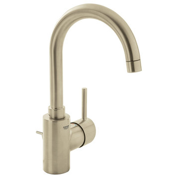 Grohe 32 138 2 Concetto 1.2 GPM 1 Hole Bathroom Faucet - Brushed Nickel