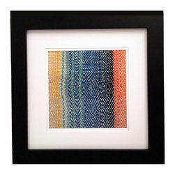 Sunrise Framed Weaving #3 - Artwork