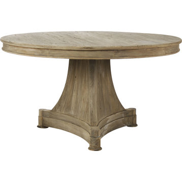 Ignas Dining Table, Dry Natural Finish