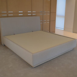Custom Designer Fabric Platform Bed - Platform Beds