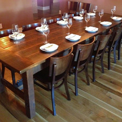 Rustic Cherry Harvest Table - Products